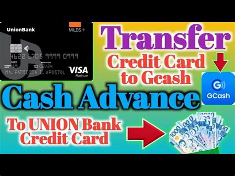 How To Cash Advance In Union Bank Credit Card